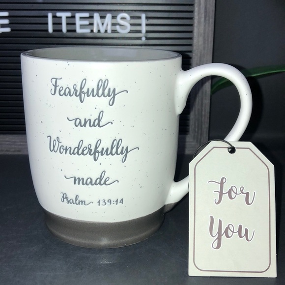 Fearfully and wonderfully made mug - Picture 3 of 9
